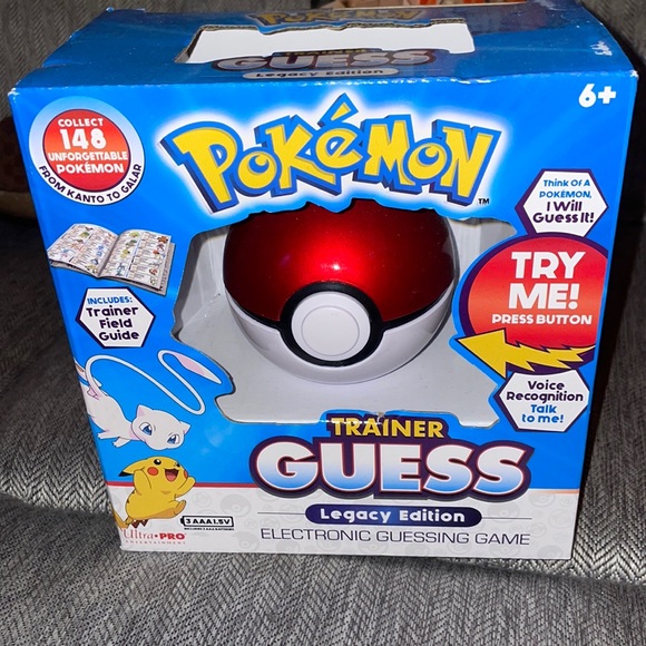 Pokemon Other - Pokémon Trainer Guess Legacy edition NIB